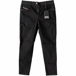 Diesel 1984 Slandy High Women's Black Skinny Jeans W32 L30 High Rise NWT